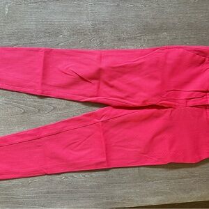 Worthington Bright Pink Textured Modern Fit Pants
